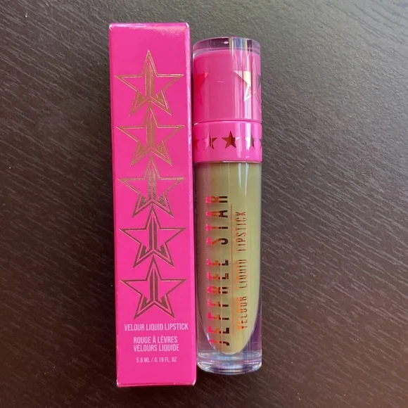 NEW! JEFFREE STAR VELOUR LIQUID Matte LIPSTICK in DEAD PRESIDENTS Army Green - Picture 6 of 16